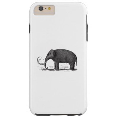 Woolly Mammoth Prehistoric Elephant Tough iPhone 6 Plus Case