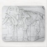 Woolly Mammoth Skeleton Mousepad