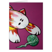 Woolly Postcard by sophiegreendesign Woolly Postcard