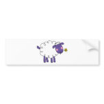 Woolly sheep bumper stickers