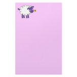 Woolly sheep stationery design