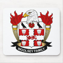 Woolsey Family Crest mousepads