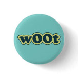 wOOt Lolcat Speak Flair Pinback Button