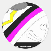 Woot Woot! Stickers for Afterthought!!!!