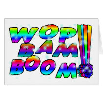Wop Bam Boom cards