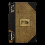 Wopsle Sepia II Vintage Old Book Style ipad mini cases