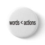 word < actions pinback buttons