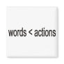 word < actions refrigerator magnets
