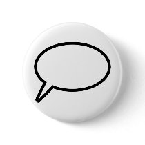 Word Balloon Pinback Button