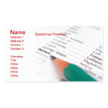 Word Business Business Card Template