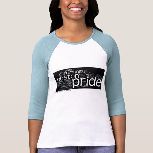 Word Cloud 3/4 Raglan Tshirts