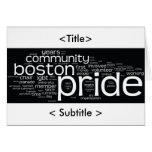 Word Cloud Greeting Card