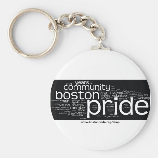 Word Cloud Keychain