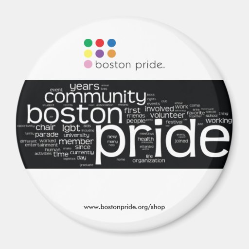 Word Cloud Magnet Large
