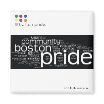 Word Cloud Magnet Square magnets