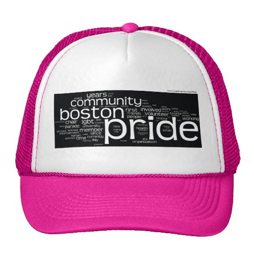 Word Cloud Trucker Hats