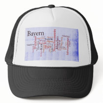 Word cloud word cloud Bavaria Bavaria Hats