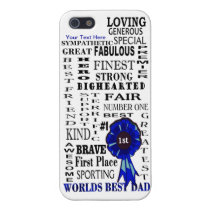 Word Collage Fathers Day Case Savvy iPhone 5 Case