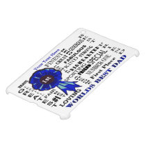 Word Collage Fathers Day Mini iPad Case iPad Mini Case