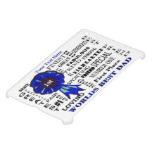 Word Collage Fathers Day Mini iPad Case iPad Mini Case
