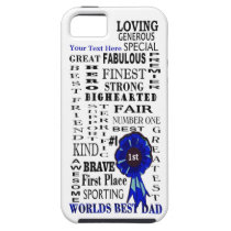 Word Collage Fathers Day Vibe iPhone 5 Case