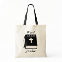 Word Junkie Bible Bag