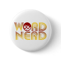 Word Nerd buttons by cloverbelledesigns Word Nerd buttons