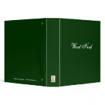Word Nerd Green Binder