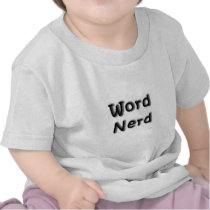Word Nerd t-shirts