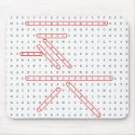 Word search Geek - Mousepad
