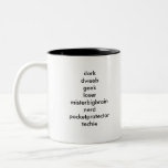 Word Search Geek Mugs
