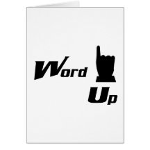 Word Up Cards
