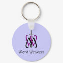 Word Weavers Keychain by LMKC2008 Word Weavers Keychain