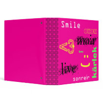 words vinyl binders
