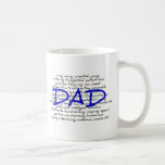 Words For Dad Coffee Mugs
