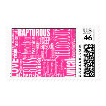 Words for Love Valentine's Day Postage