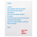 Words letterhead