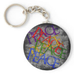 Words of Peace Keychains