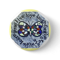 WORDS TO LIVE BY BUTTON