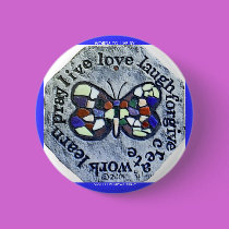 WORDS TO LIVE BY BUTTON