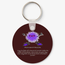 Words to live by keychains