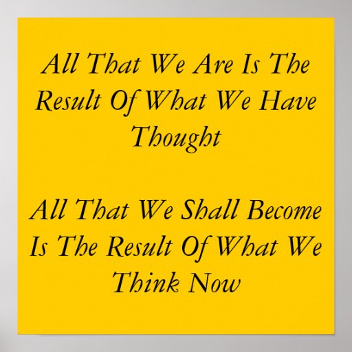 Words To Live By  Meditaton  Poster