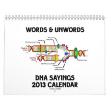 Words & Unwords DNA Sayings 2013 Calendar