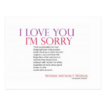 Words Without Postcards