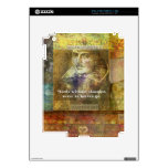 Words without thoughts never to heaven go skin for the iPad 2