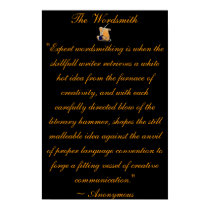 Wordsmith Poster posters