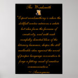Wordsmith Poster posters