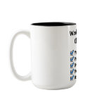 Work at Home Checklist Coffee Mug