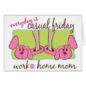 Work at Home Mom cards