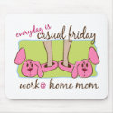 Work at Home Mom mousepads